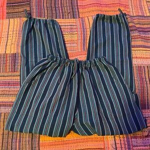 BOHO Striped Hippie Pants
